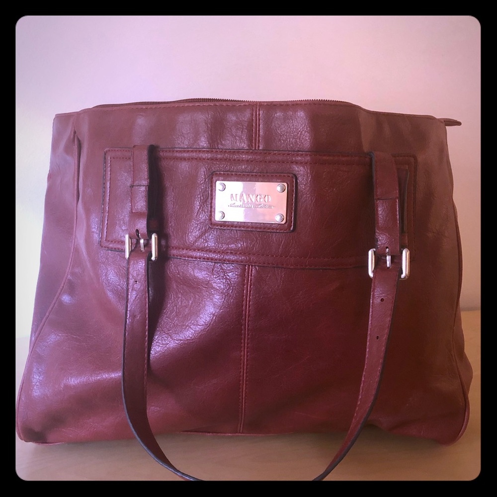 Mango Large Red Travel Bag